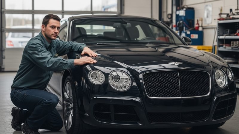 كراج تصليح بنتلي في الكويت ورشة متخصصة للسيارات الفاخرة