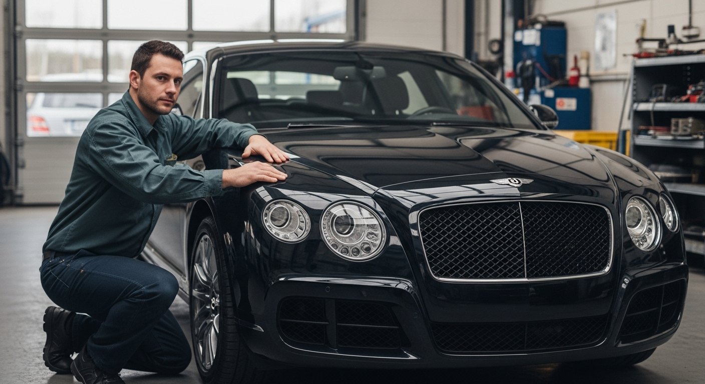 كراج تصليح بنتلي في الكويت ورشة متخصصة للسيارات الفاخرة