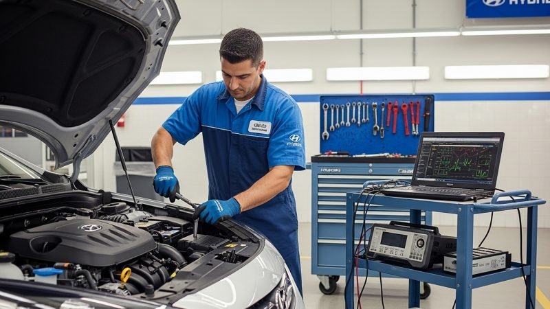 كراج تصليح هيونداي في الكويت صيانة محترفة لجميع الموديلات