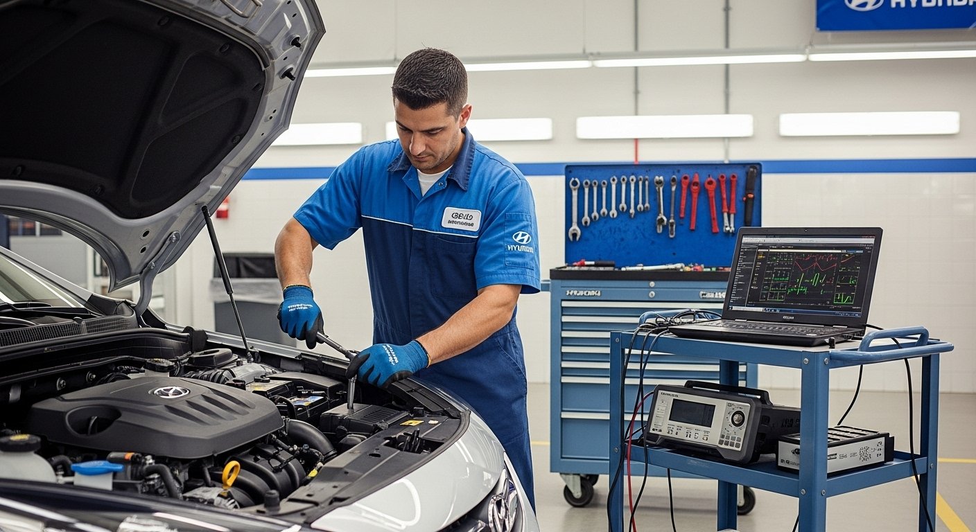 كراج تصليح هيونداي في الكويت صيانة محترفة لجميع الموديلات