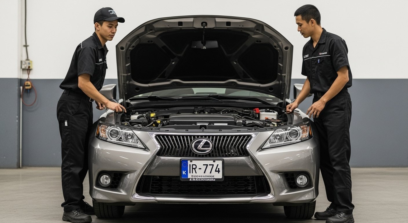 كراج تصليح لكزس في الكويت مركز صيانة معتمد لجميع الموديلات