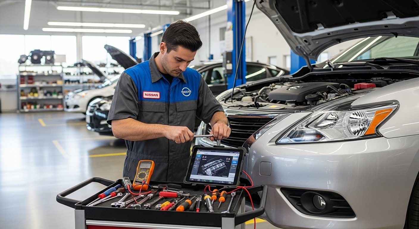 كراج تصليح نيسان في الكويت خدمة متخصصة لجميع الموديلات